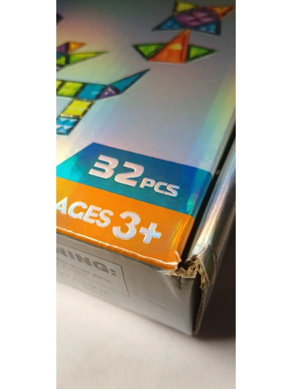 Diamond Surface Magnetic Cubes 32 Pieces New Sealed